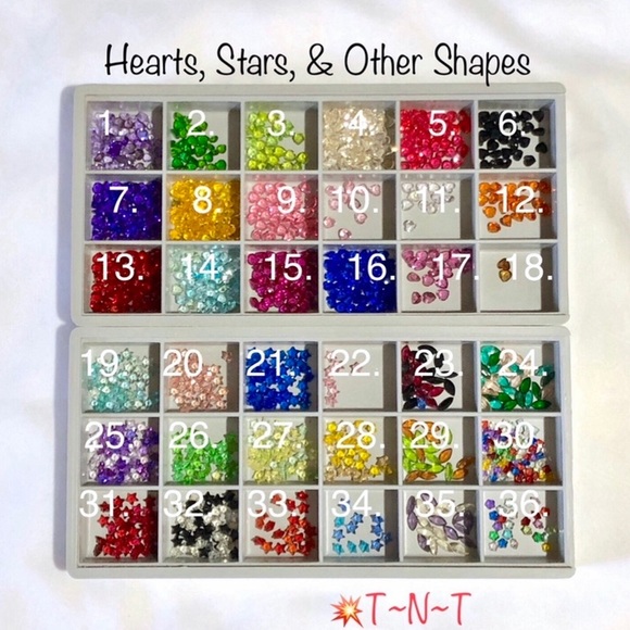 LC-#6 (4X)  Birthstone floating locket charms - Picture 11 of 14